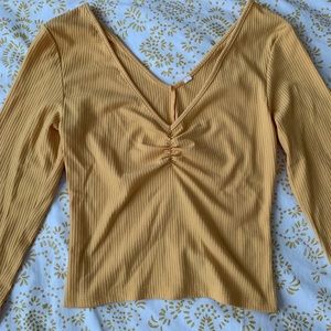 Pacsun Basics Long Sleeve V-Neck